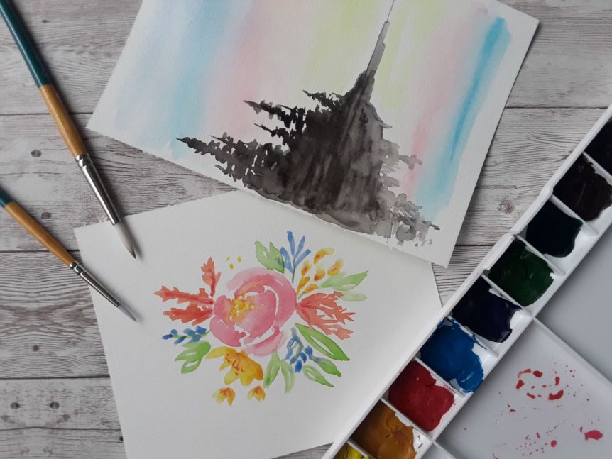 Online Watercolor Art Series with Anne Hockenberry - Weehawken Creative ...