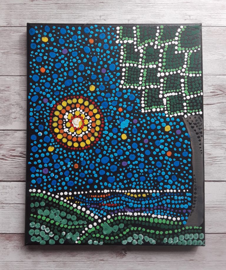 Art Cafe Evening: Dot Painting