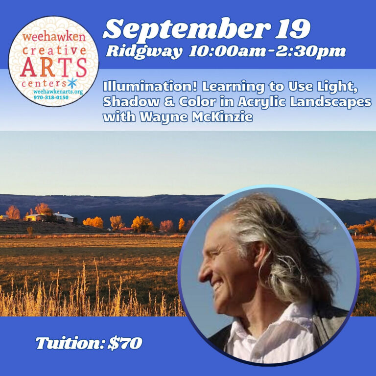 Acrylic Painting Class with Wayne McKinzie