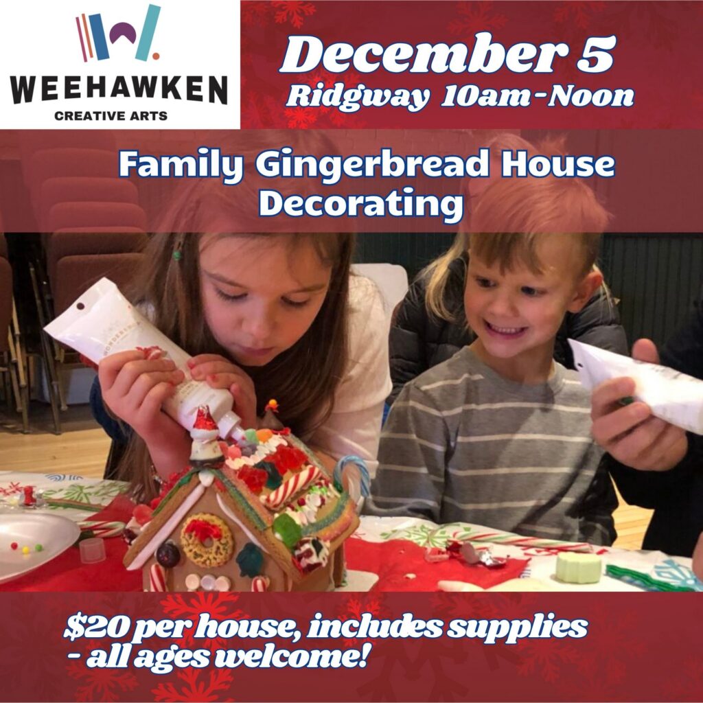 Bring the family to Sherbino in Ridgway for gingerbread house decorating! Enjoy candy, frosting, and holiday fun. $20 per house. All ages welcome!